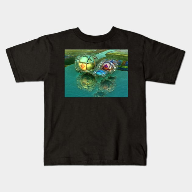 Drone Patrol Kids T-Shirt by barrowda